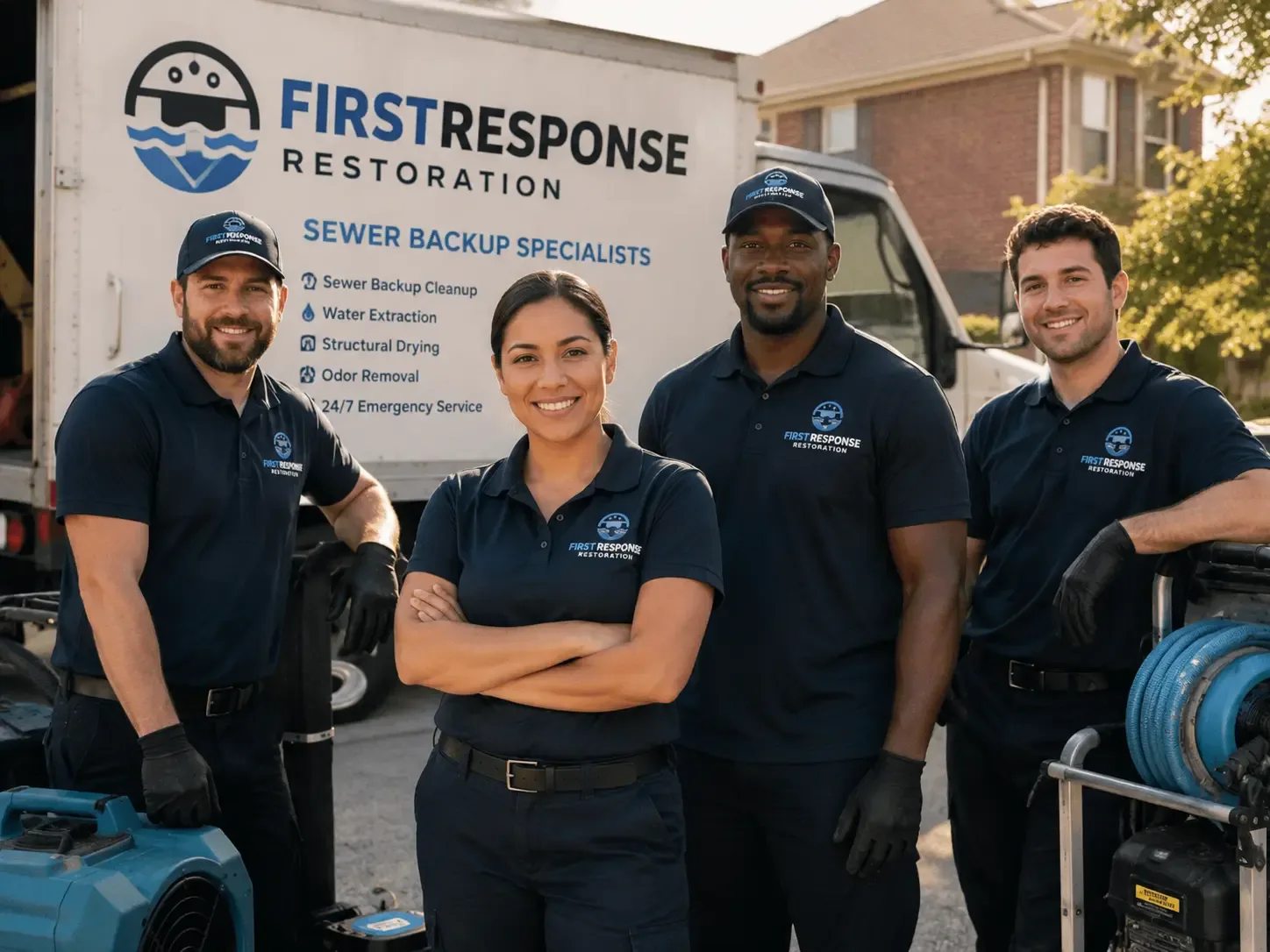 FirstResponse Restoration serving Page, ND